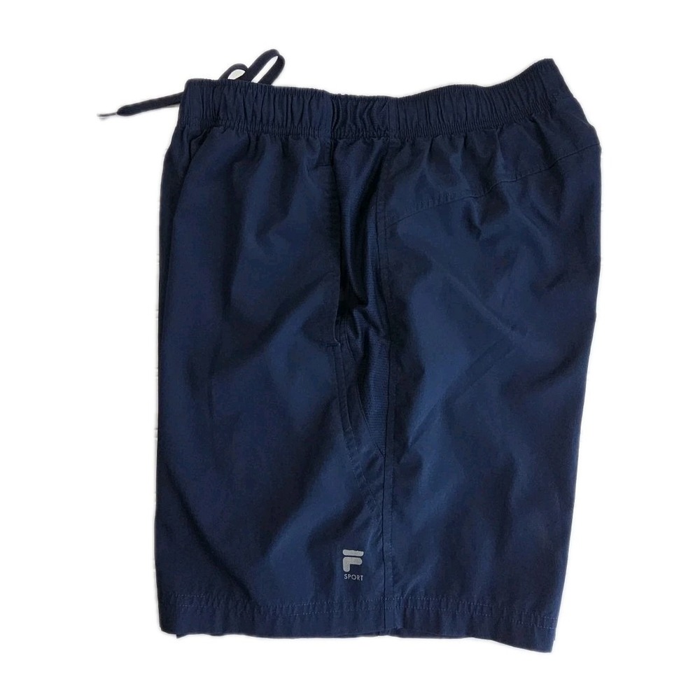 FILA Mens Sport Shorts MEDIUM Navy Blue STRETCH